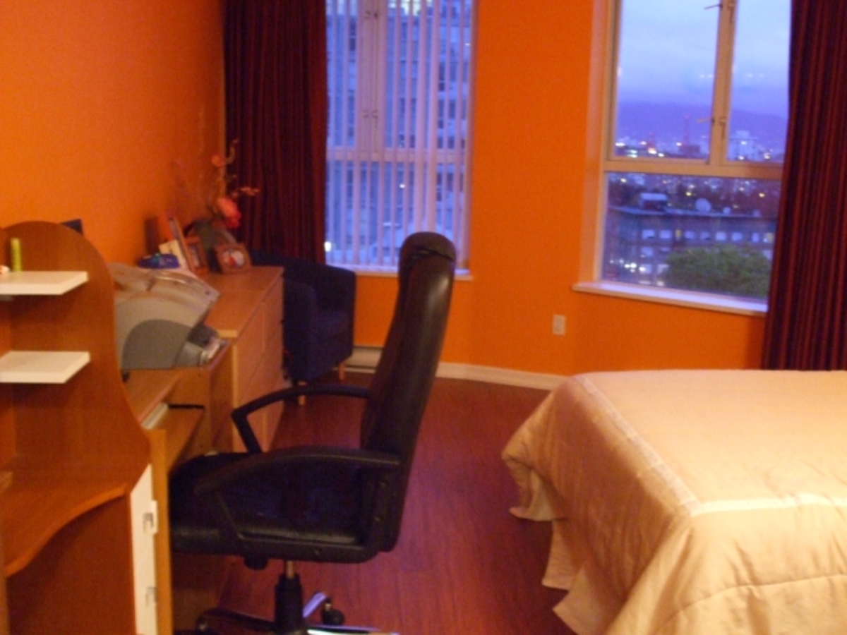 Bedroom at 1002 - 1255 Main Street, Downtown, Vancouver